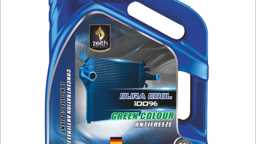 Zeith Dura Cool 100% Green Colour Anti Freeze